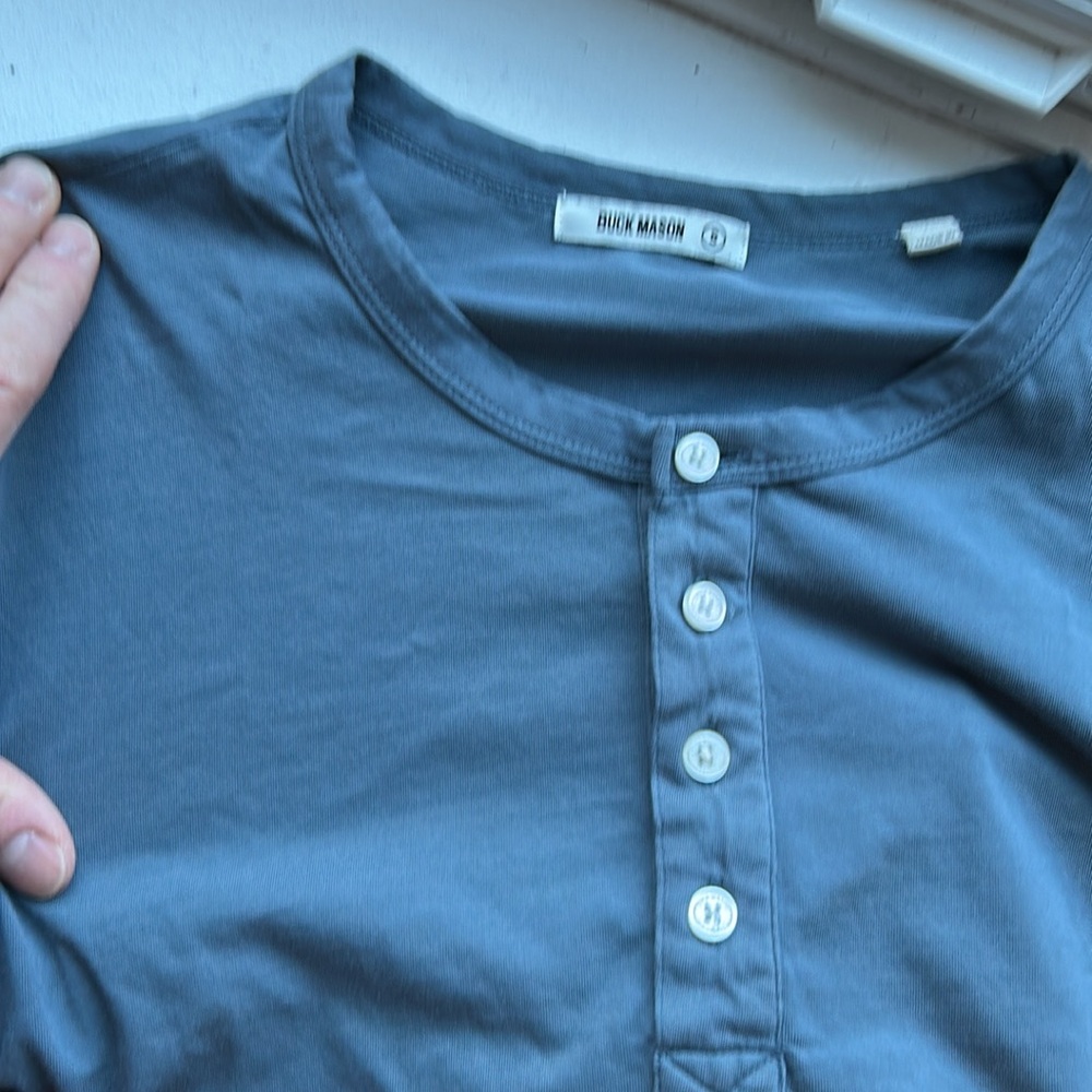 Lightly worn Henley